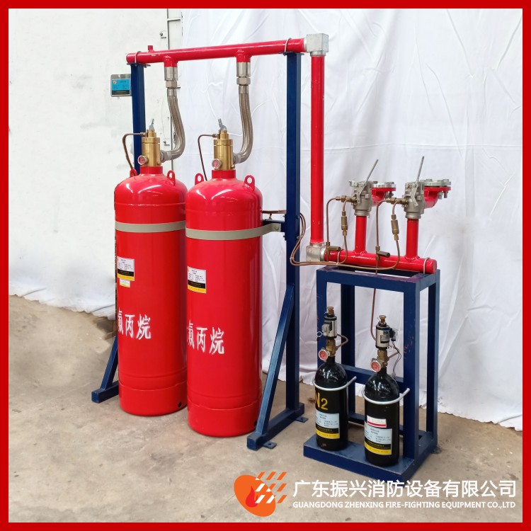 4.2MPa管網(wǎng)式七氟丙烷氣體滅火系統